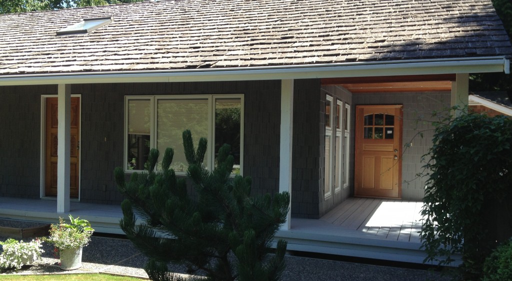 exterior painting project in White Rock, BC 
